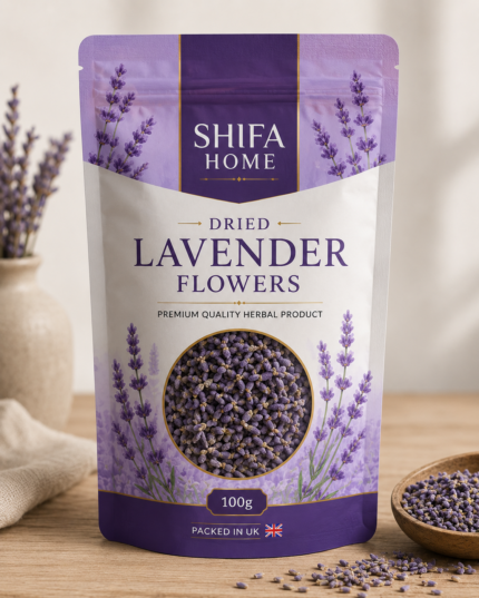 SHIFA HOME Dried Lavender Flowers – 100g