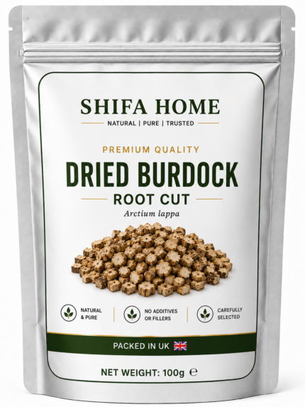 Dried Burdock Root Cut 100g | Arctium Lappa Herbal Root | Natural Wellness Herb | SHIFA HOME